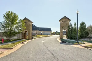 Brookefield Estates Entrance, Edmond, Oklahoma